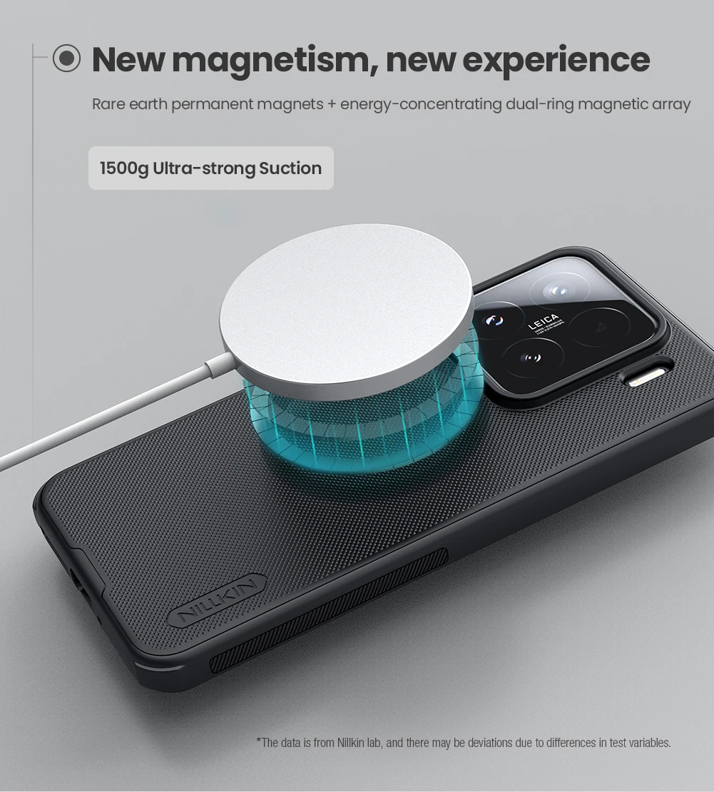 Nillkin for Xiaomi Mi 15 5G Case Super Frosted Shield Magnetic Ultra-Thin Hard for Slim Soft Edge Back Cover