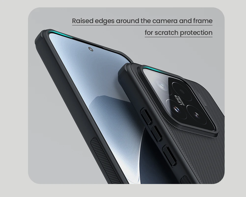 Nillkin for Xiaomi Mi 15 5G Case Super Frosted Shield Magnetic Ultra-Thin Hard for Slim Soft Edge Back Cover