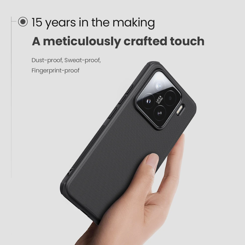 Nillkin for Xiaomi Mi 15 5G Case Super Frosted Shield Magnetic Ultra-Thin Hard for Slim Soft Edge Back Cover