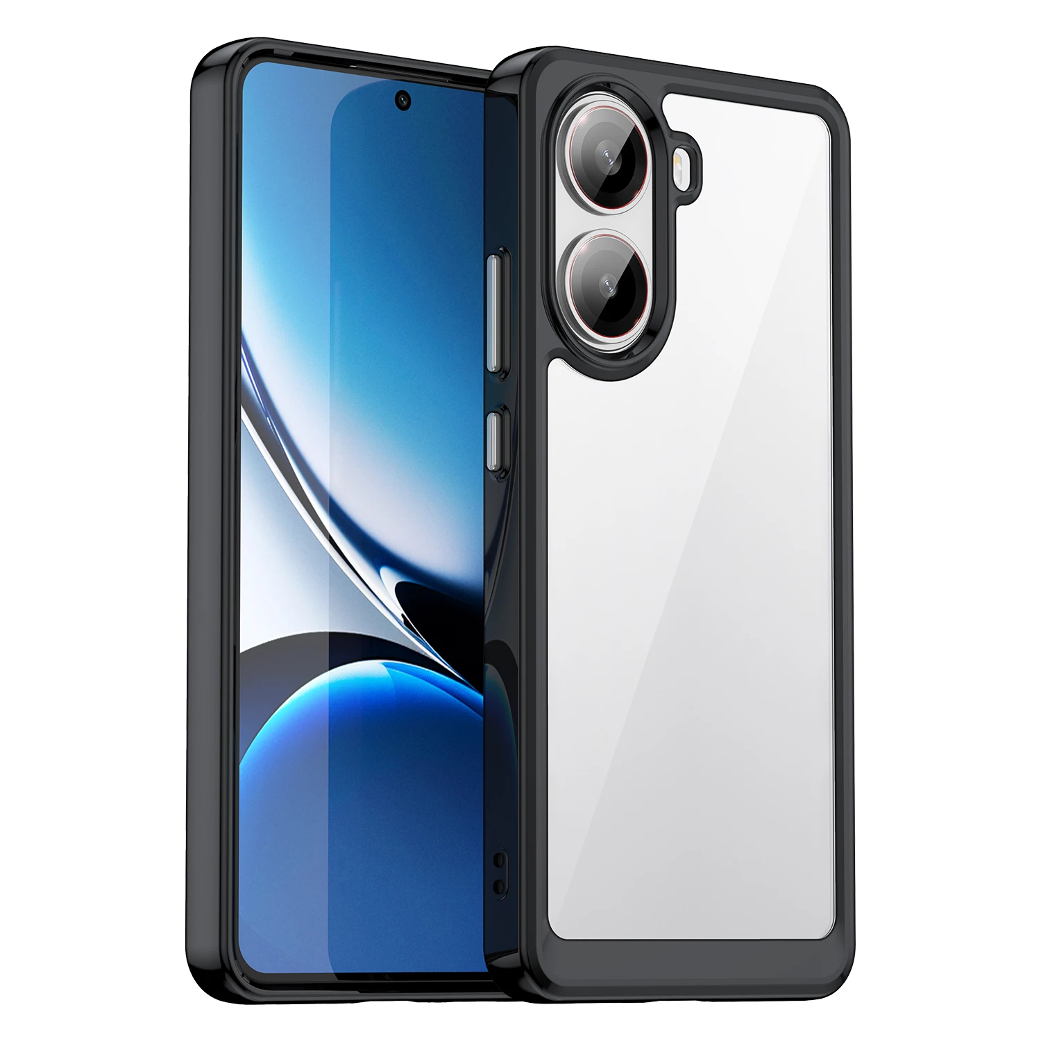 Transparent Colorful TPU Case for Xiaomi Poco X7 Pro 5G Protective Cover Clear Fundas Coque Capa