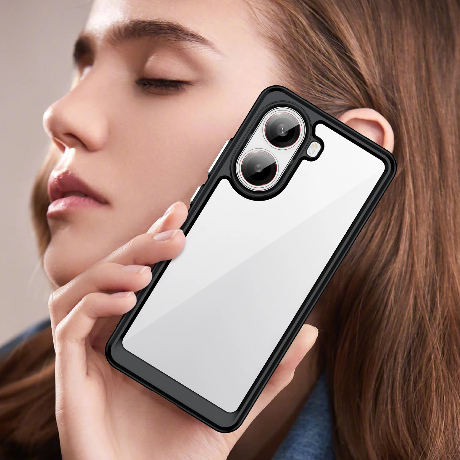 Transparent Colorful TPU Case for Xiaomi Poco X7 Pro 5G Protective Cover Clear Fundas Coque Capa