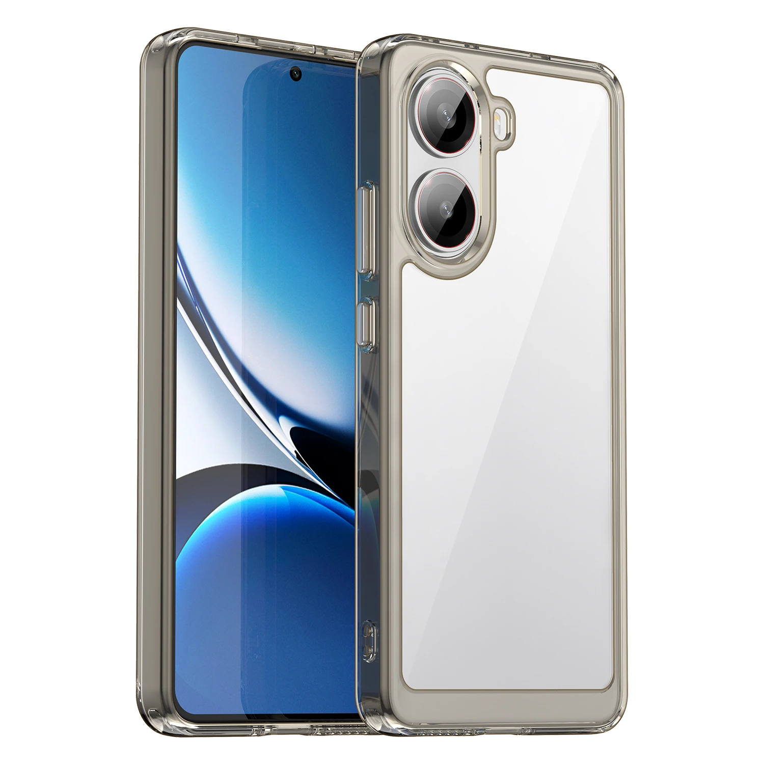 Transparent Colorful TPU Case for Xiaomi Poco X7 Pro 5G Protective Cover Clear Fundas Coque Capa