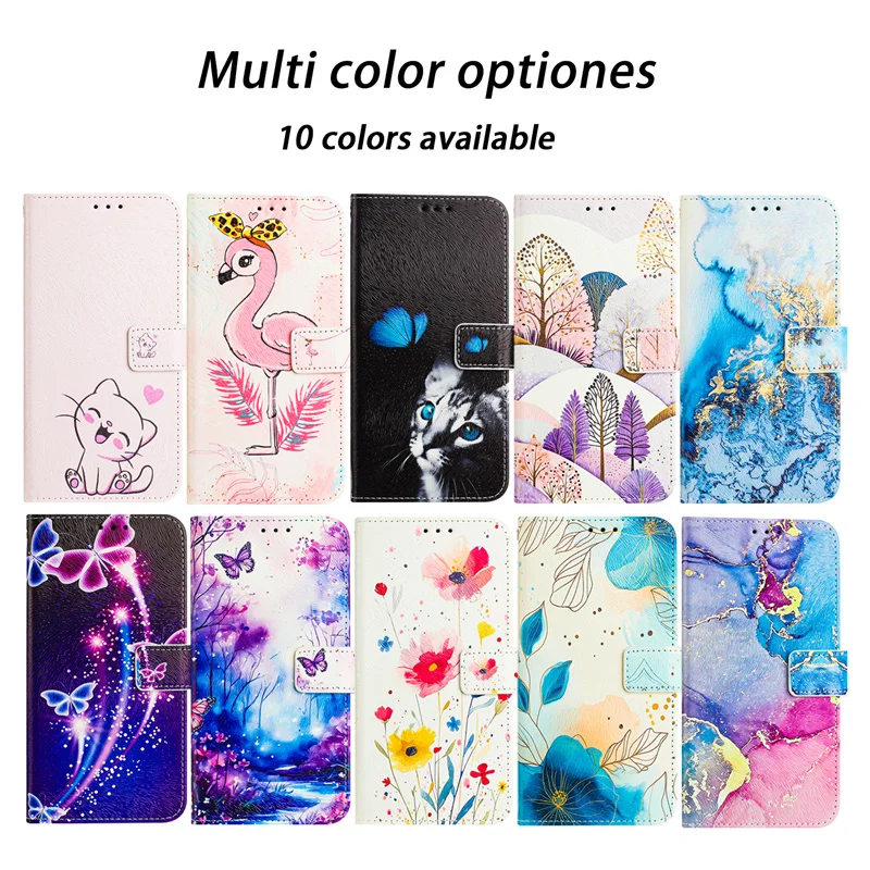 Flip Wallet Book Cover for Coque Xiaomi Redmi A5 A4 A3 Turbo 3 4 Turbo3 Note 14 Pro 5G Case Leather Protective Phone Case Fundas