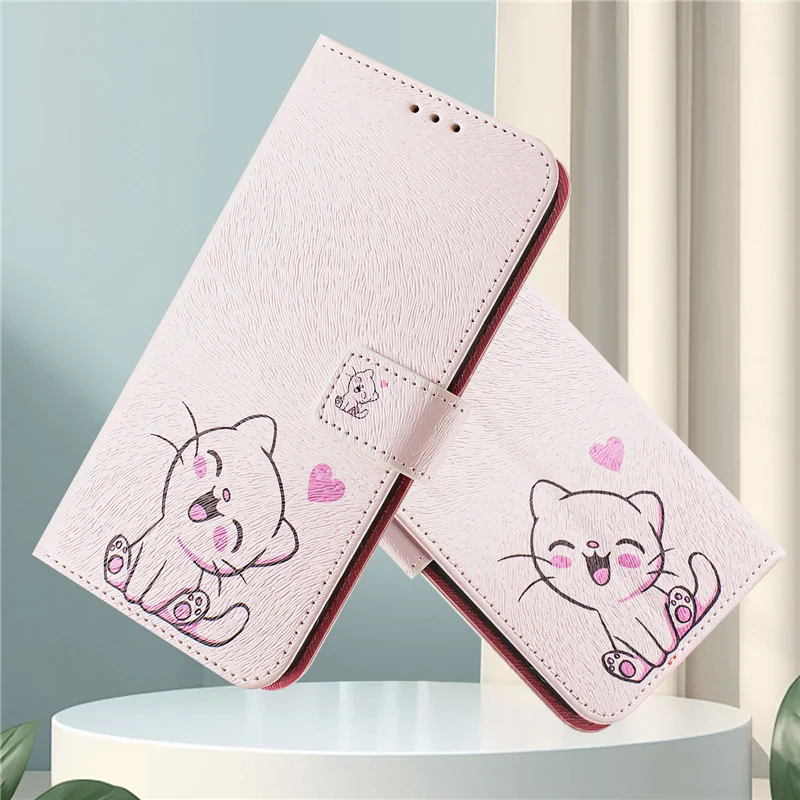 Flip Wallet Book Cover for Coque Xiaomi Redmi A5 A4 A3 Turbo 3 4 Turbo3 Note 14 Pro 5G Case Leather Protective Phone Case Fundas