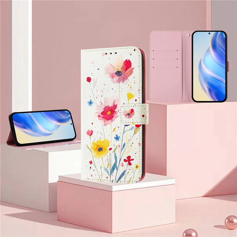 Flip Wallet Book Cover for Coque Xiaomi Redmi A5 A4 A3 Turbo 3 4 Turbo3 Note 14 Pro 5G Case Leather Protective Phone Case Fundas