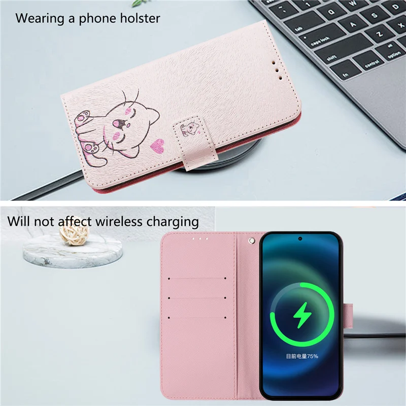 Flip Wallet Book Cover for Coque Xiaomi Redmi A5 A4 A3 Turbo 3 4 Turbo3 Note 14 Pro 5G Case Leather Protective Phone Case Fundas