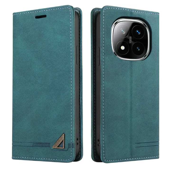 For Redmi Note 17 Pro Max 5G Luxury Case RFID Leather 360 Protect Xiaomi Redmi Note 15 14 13 Pro Plus Case Phone 13c 14c 15c 17c