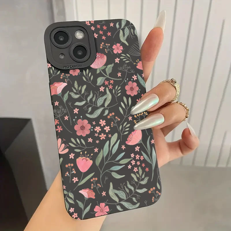 Colorful Flowers Rainbow Phone Case For Samsung Galaxy S25 S24 S23 S22 S21 Ultra Plus FE A16 A06 A26 A33 A56 A34 Silicone Cover