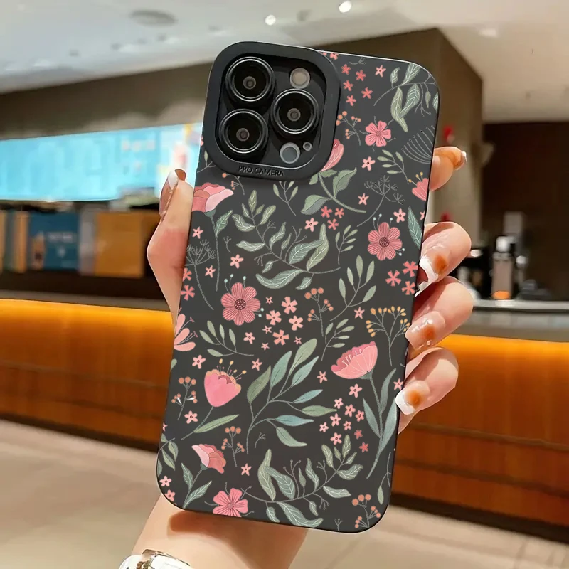 Colorful Flowers Rainbow Phone Case For Samsung Galaxy S25 S24 S23 S22 S21 Ultra Plus FE A16 A06 A26 A33 A56 A34 Silicone Cover