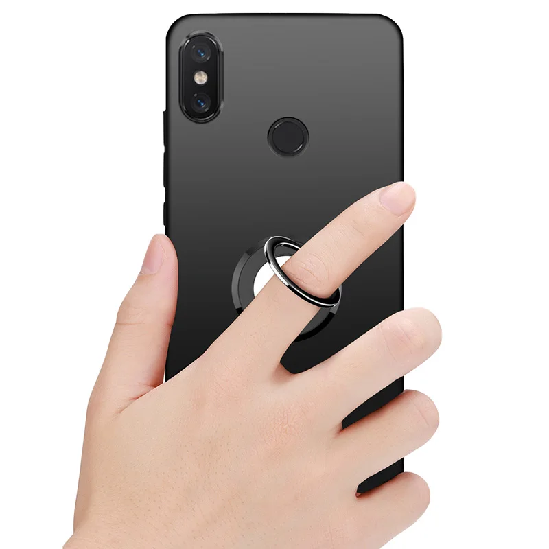 For LG Velvet 5G 2020 6.8" LM-G900N LM-G900 LM-G900EM Back Ring Holder Bracket Phone Case Soft Original Shockproof Cover