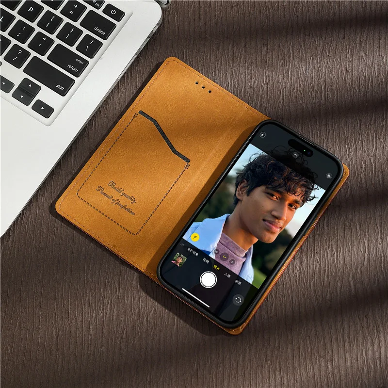 Flip Leather Case For Redmi 15 Phone Case Global Version Book Holster Redmi 15 Cover Xiaomi Case Redmi 15 Redmi15 4G 5G Coque