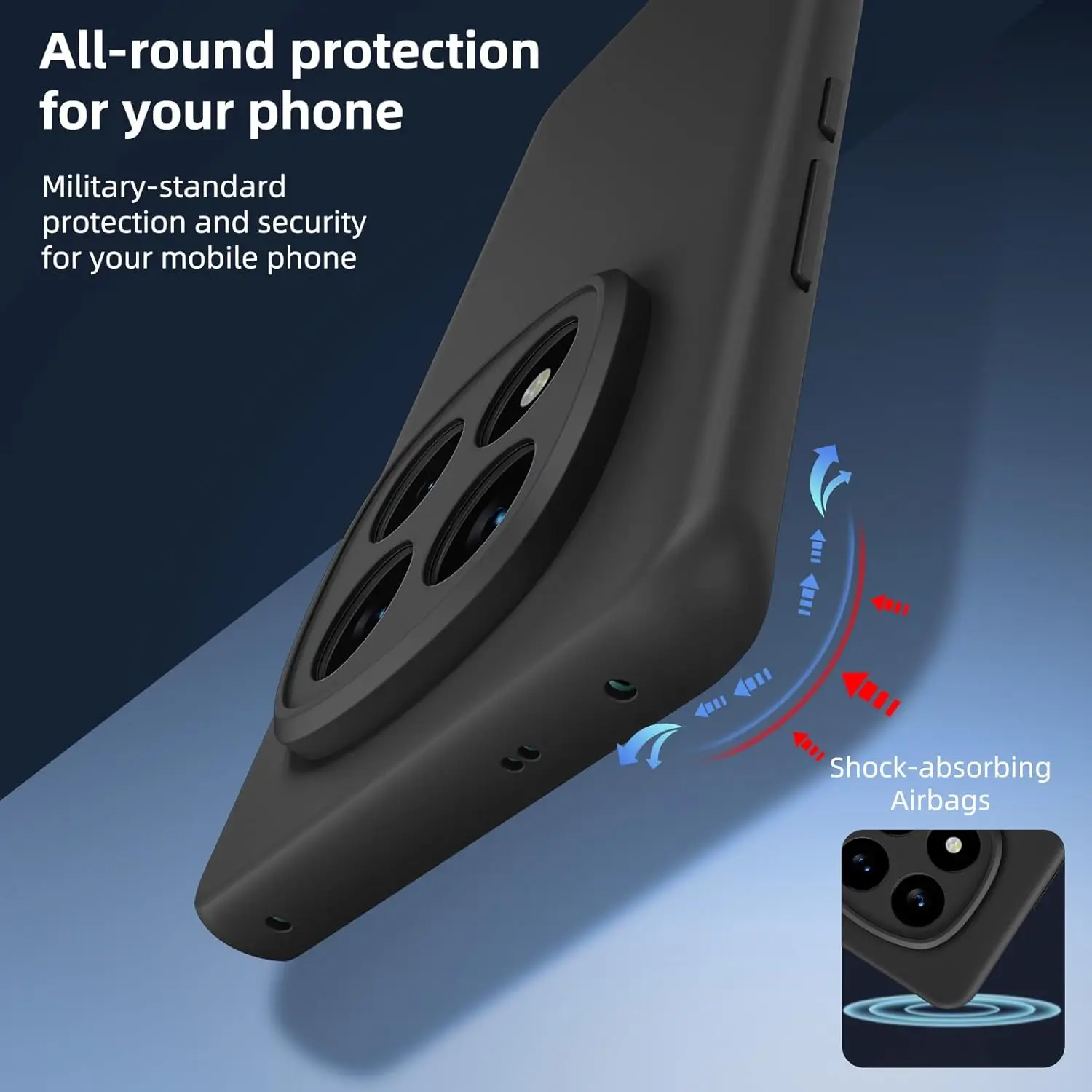 Flexible Liquid Silicone TPU Case For Xiaomi Redmi Note 14 Pro 5G Note 15 Pro+ 5G Protective Cover Bumper Fundas Coque Capa