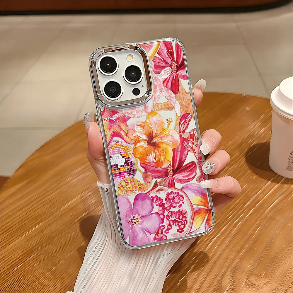 LuxuryStarfishCoralJellyfishPatternPhoneCaseForGooglePixel109878A9AXLPro4G5GTransparentSiliconeBackCover