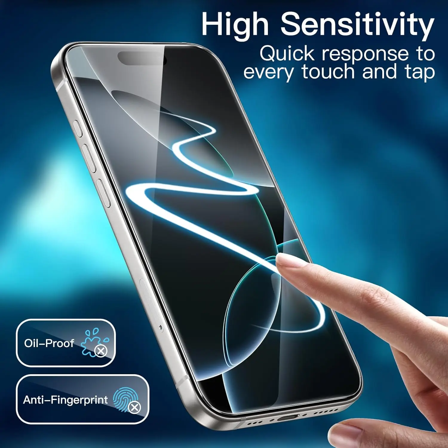 For iPhone 17 Pro Tempered Glass
