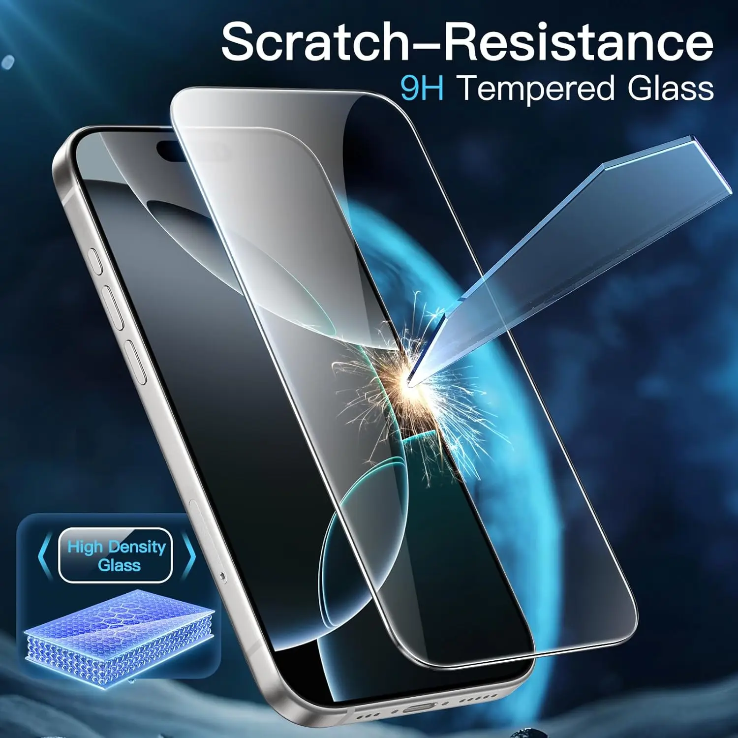 For iPhone 17 Pro Tempered Glass