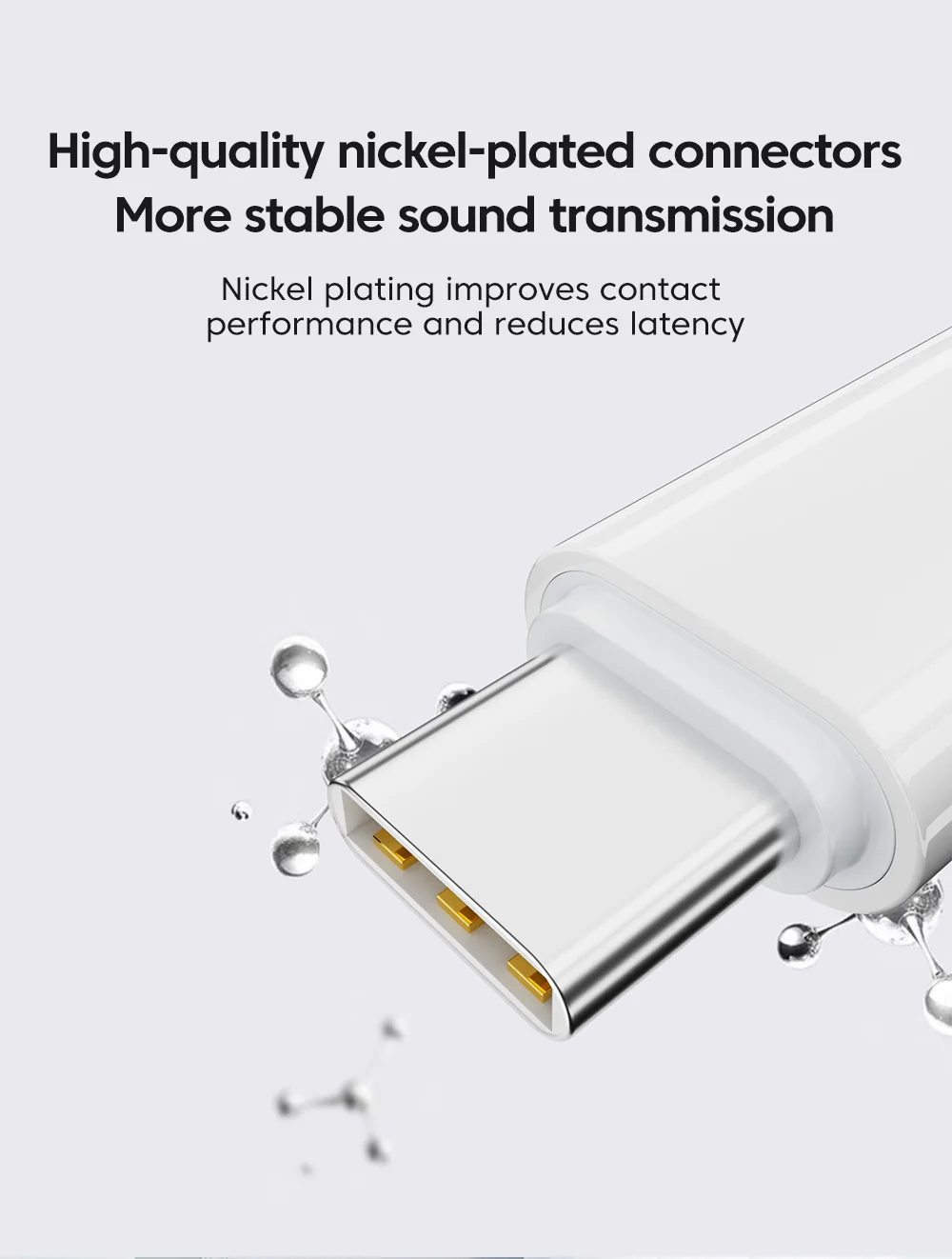 Type C TO Lightning Headphone Adapter IOS Female to USB C Audio Adapter For iPhone 1516 Samsung Voice Call Wired Headset Adapter