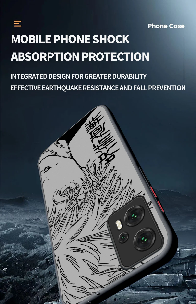Sukuna Jujutsu Gojo Case For Xiaomi Mi 13 12 11 Lite 5G 14 13T 12T 11T 14T Pro M5S C75 Poco X7 X6 F6 F5 X5 X3 NFC F3 M6 Pro 4G
