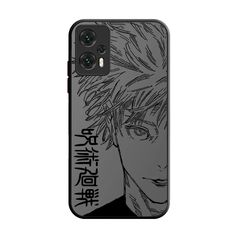 Sukuna Jujutsu Gojo Case For Xiaomi Mi 13 12 11 Lite 5G 14 13T 12T 11T 14T Pro M5S C75 Poco X7 X6 F6 F5 X5 X3 NFC F3 M6 Pro 4G