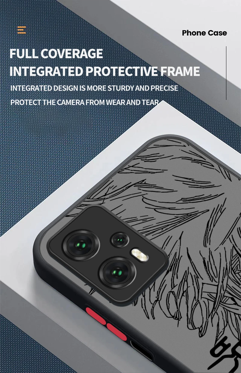 Sukuna Jujutsu Gojo Case For Xiaomi Mi 13 12 11 Lite 5G 14 13T 12T 11T 14T Pro M5S C75 Poco X7 X6 F6 F5 X5 X3 NFC F3 M6 Pro 4G