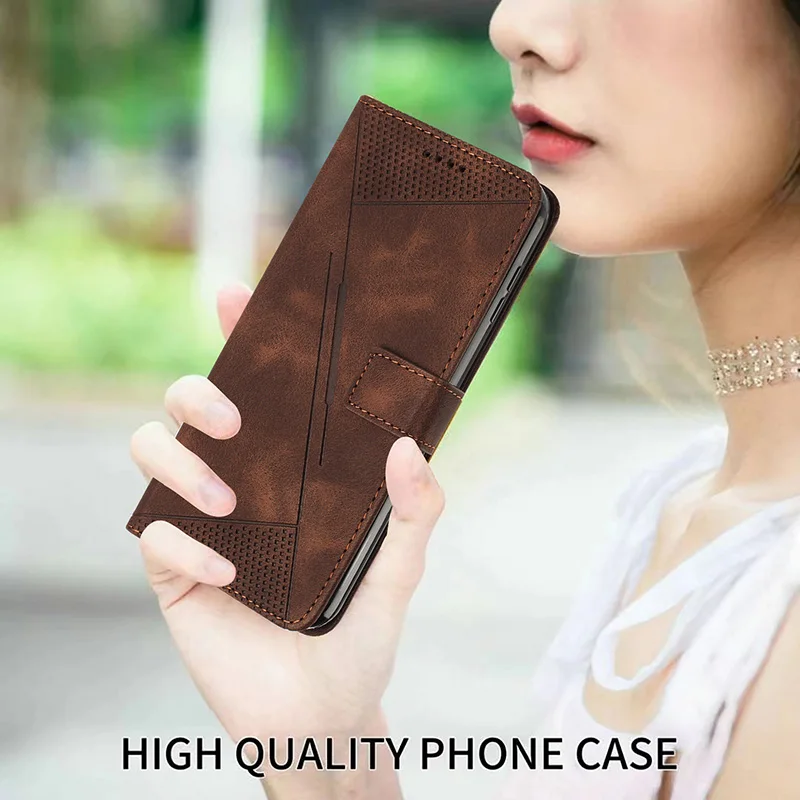 Leather Phone Case For Realme C67 C65 4G 5G C75 C71 C63 C61 C55 C53 C51 C35 C33 C25Y C20A C15 C12 C11 2021 Wallet Lanyard Cover