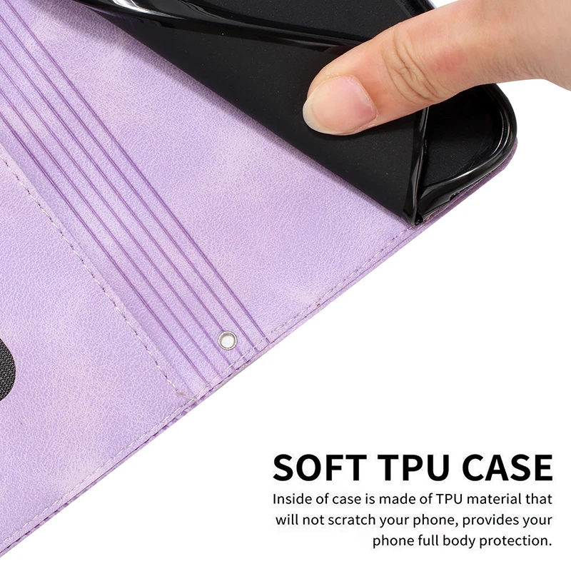 Leather Phone Case For Realme C67 C65 4G 5G C75 C71 C63 C61 C55 C53 C51 C35 C33 C25Y C20A C15 C12 C11 2021 Wallet Lanyard Cover