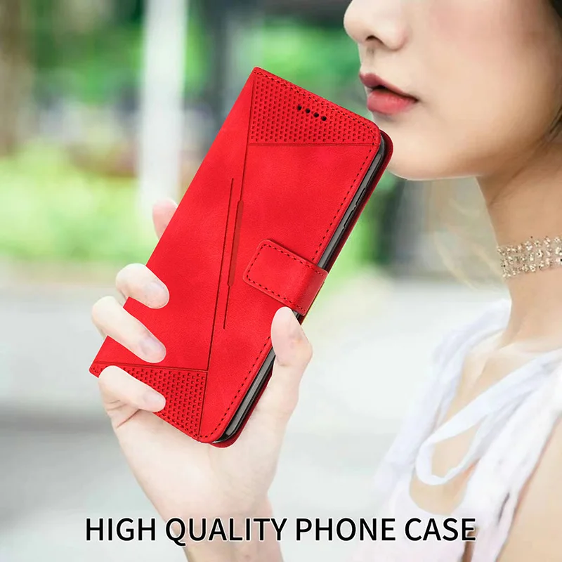 Leather Phone Case For Realme C67 C65 4G 5G C75 C71 C63 C61 C55 C53 C51 C35 C33 C25Y C20A C15 C12 C11 2021 Wallet Lanyard Cover
