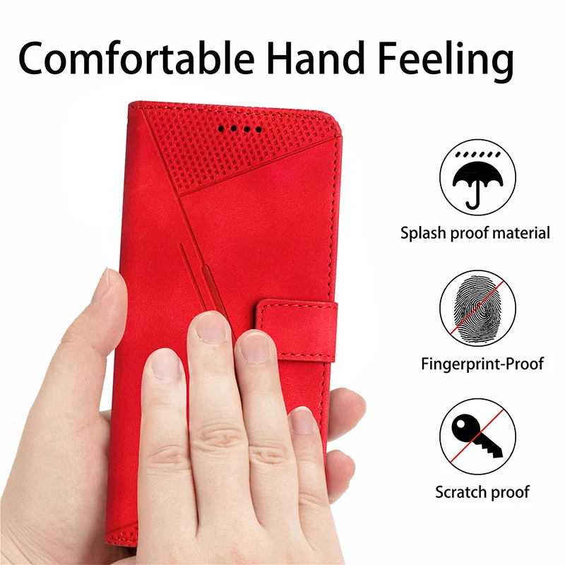 Leather Phone Case For Realme C67 C65 4G 5G C75 C71 C63 C61 C55 C53 C51 C35 C33 C25Y C20A C15 C12 C11 2021 Wallet Lanyard Cover