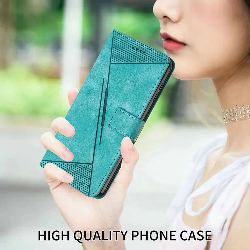 Leather Phone Case For Realme C67 C65 4G 5G C75 C71 C63 C61 C55 C53 C51 C35 C33 C25Y C20A C15 C12 C11 2021 Wallet Lanyard Cover