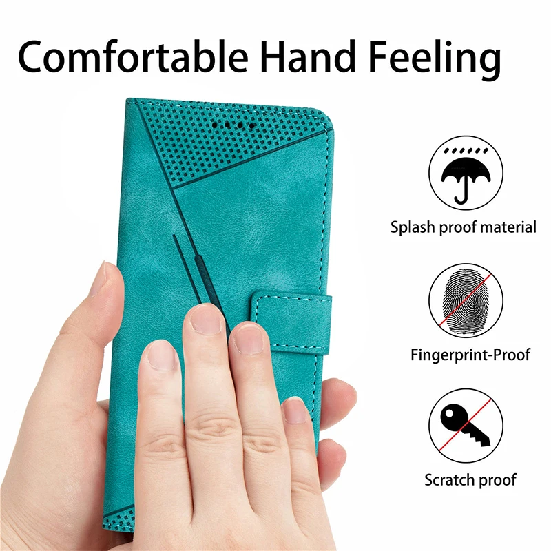 Leather Phone Case For Realme C67 C65 4G 5G C75 C71 C63 C61 C55 C53 C51 C35 C33 C25Y C20A C15 C12 C11 2021 Wallet Lanyard Cover