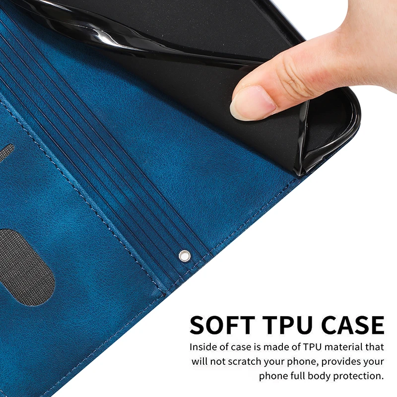 Leather Phone Case For Realme C67 C65 4G 5G C75 C71 C63 C61 C55 C53 C51 C35 C33 C25Y C20A C15 C12 C11 2021 Wallet Lanyard Cover