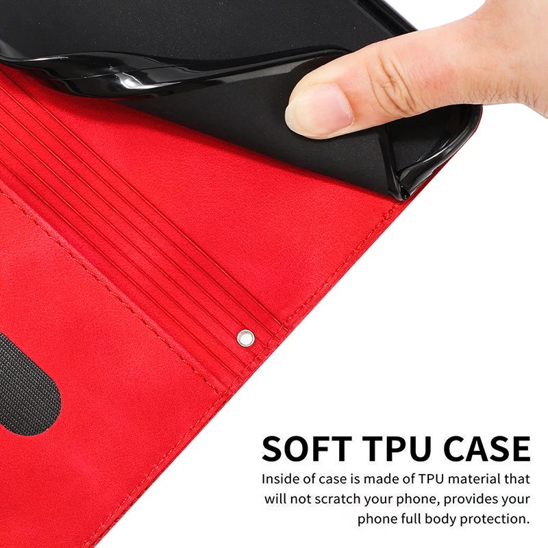 Leather Phone Case For Realme C67 C65 4G 5G C75 C71 C63 C61 C55 C53 C51 C35 C33 C25Y C20A C15 C12 C11 2021 Wallet Lanyard Cover