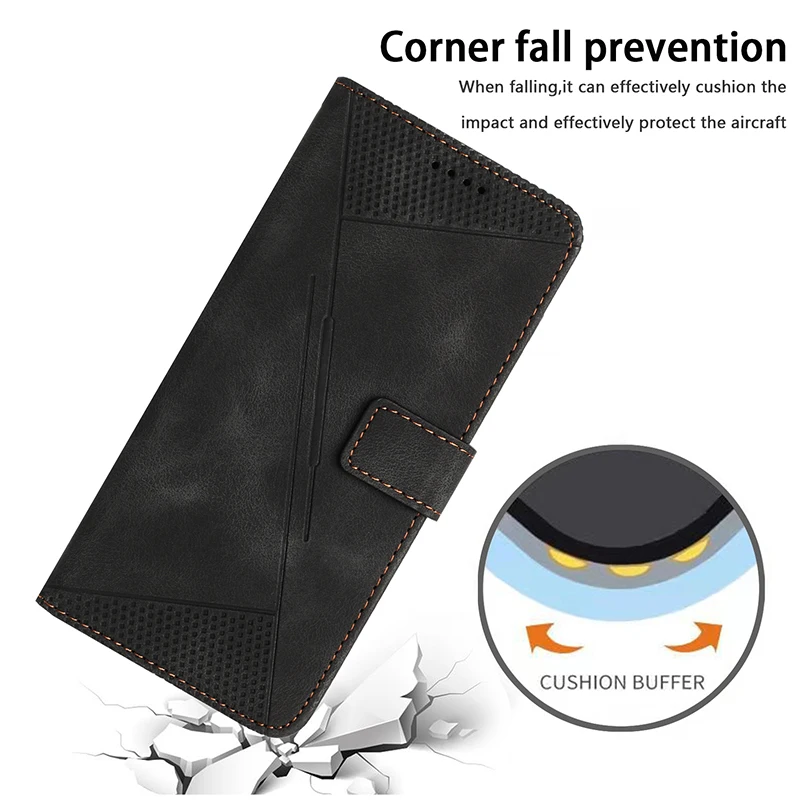 Leather Phone Case For Realme C67 C65 4G 5G C75 C71 C63 C61 C55 C53 C51 C35 C33 C25Y C20A C15 C12 C11 2021 Wallet Lanyard Cover