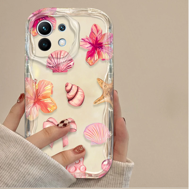 Colorful Marine Organism Case For Samsung Galaxy A16 A06 A35 A55 A25 A05s A15 A54 A34 A24 A14 A04 A13 A73 A53 A33 4G 5G Cover