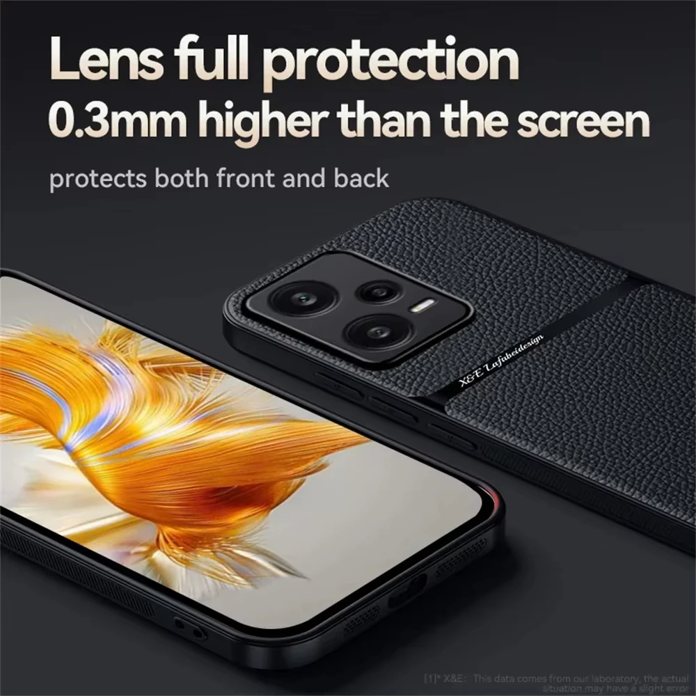 Magnet Case For Xiaomi Redmi Note 14 13 12 11 Pro 5G 4G 11S 14C 13C Poco X7 M6 Shockproof Leather Cases Protective Back Cover