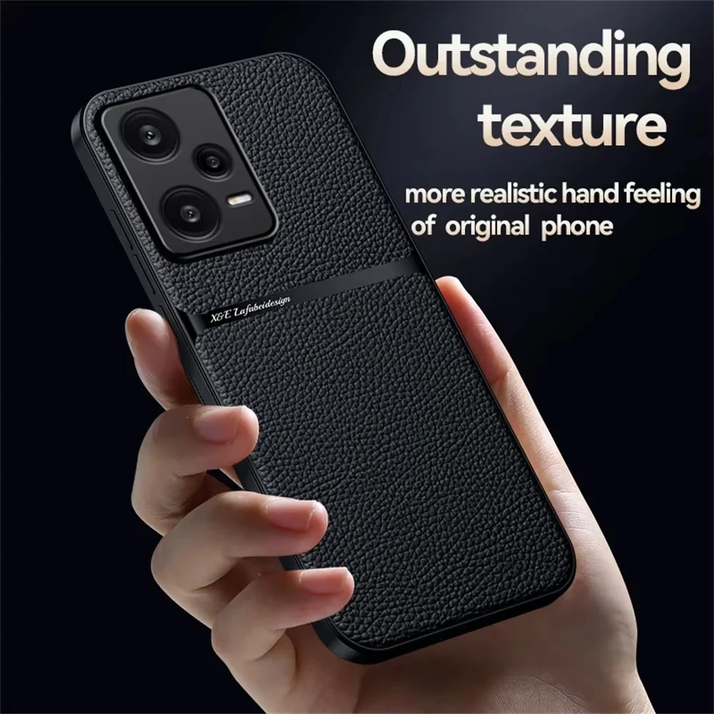 Magnet Case For Xiaomi Redmi Note 14 13 12 11 Pro 5G 4G 11S 14C 13C Poco X7 M6 Shockproof Leather Cases Protective Back Cover