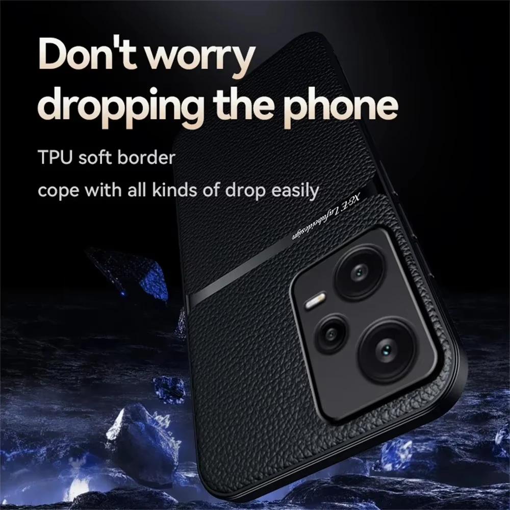 Magnet Case For Xiaomi Redmi Note 14 13 12 11 Pro 5G 4G 11S 14C 13C Poco X7 M6 Shockproof Leather Cases Protective Back Cover