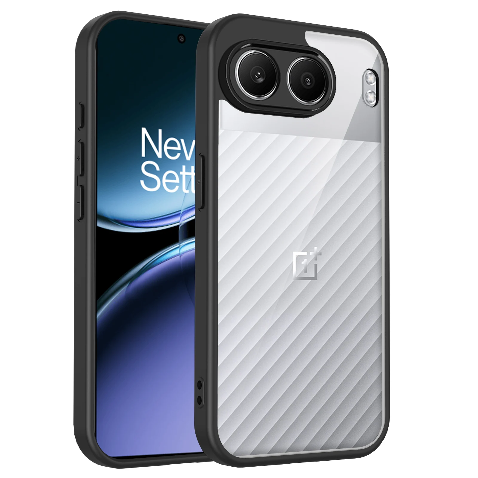 Oneplus Nord 4 CPH2663 Case Air Cushion Shockproof Silicone Bumper Clear Matte Back Cover Hard Phone Case for Oneplus Nord 4 5G