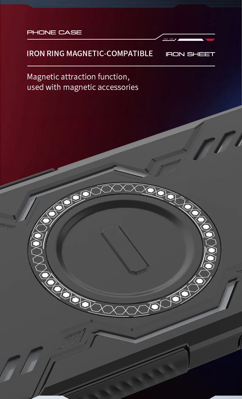 Breathable Heat Dissipation Magnetic Phone Case For Honor X6C X7C X8C Four Corner Shockproof TPU Frame Hard Plastic Back Cover