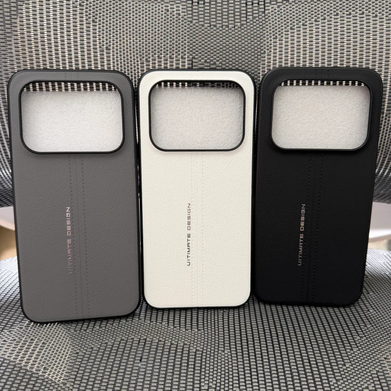 For Honor 600 Pro Case Luxury PU Leather Silicone Phone Cover For Honor 600 Shell Non-Slip Shockproof Fingerprint-Resistant Bum