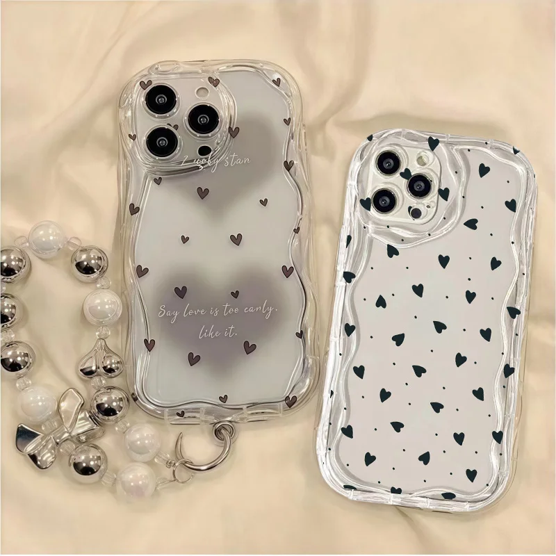 Love Heart Hang Strap Case For Motorola Edge 50 Fusion Pro Ultra G84 G52 G60 E14 G54 G04 G24 G14 G53 G22 G35 G05 G34 G75 G15 G30