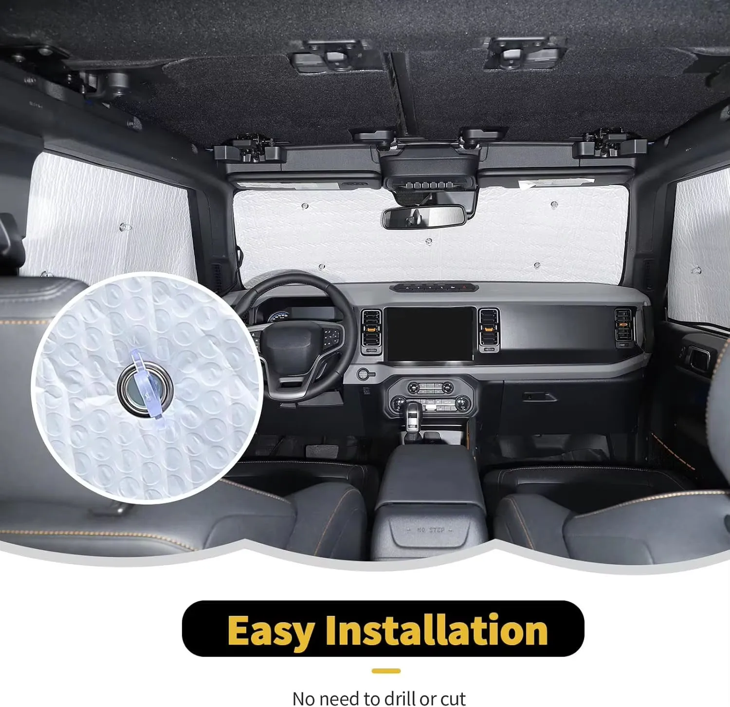 For Bmw I3 Series Hatchback 2014-2021 Custom Car Window Sunshade Anti-UV Car Sun Window Visors Sunshade Covers Accessories
