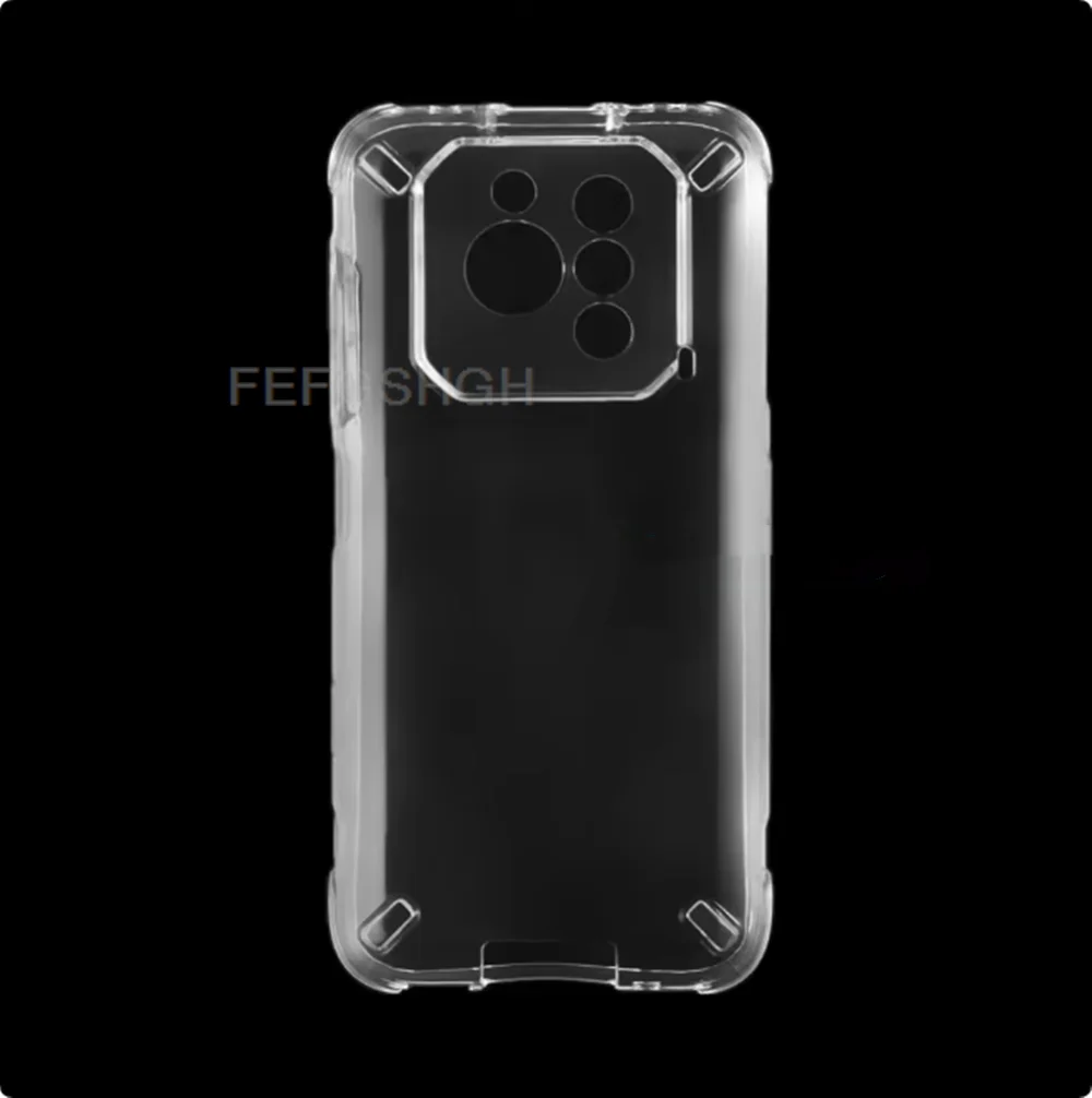 For RugOne Xever 7 Pro RugOneXever7Pro RugOneXever7 Xever7Pro Xever7 Back Ring Holder Bracket Phone Case TPU Soft Silicone Cover