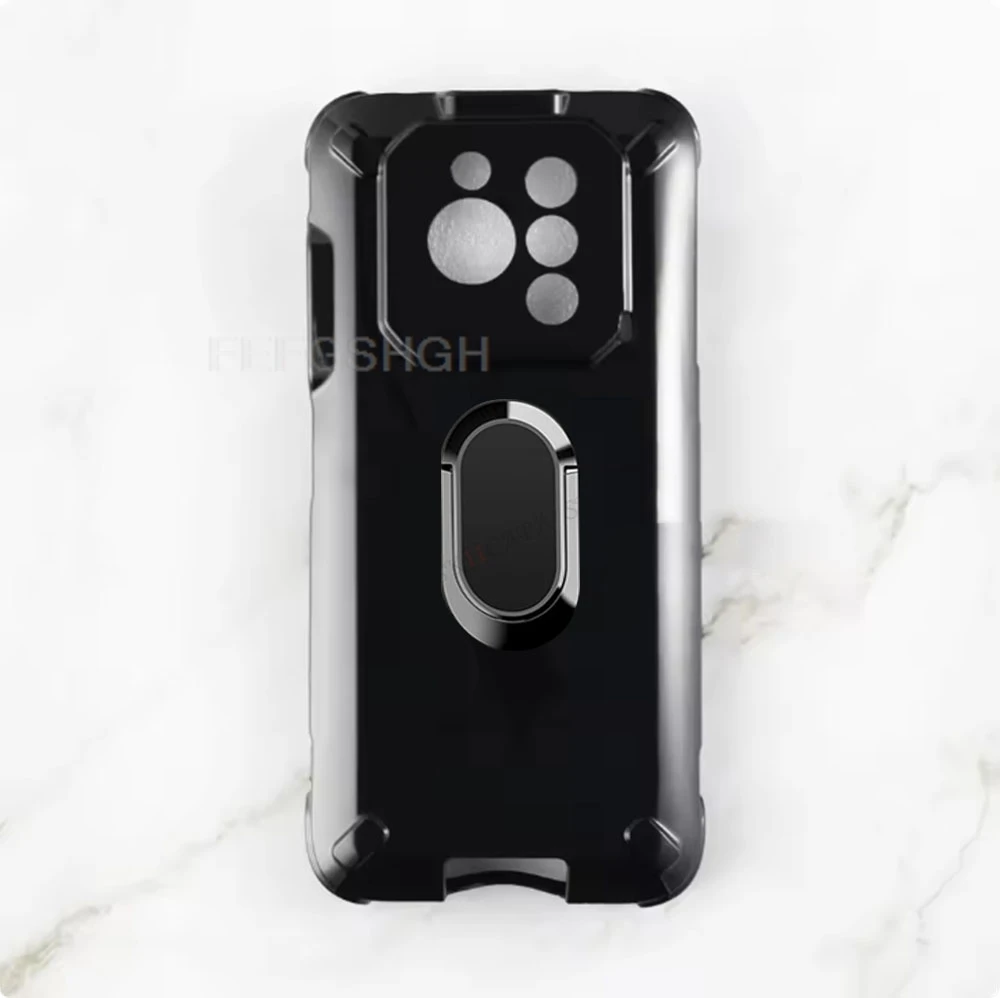 For RugOne Xever 7 Pro RugOneXever7Pro RugOneXever7 Xever7Pro Xever7 Back Ring Holder Bracket Phone Case TPU Soft Silicone Cover