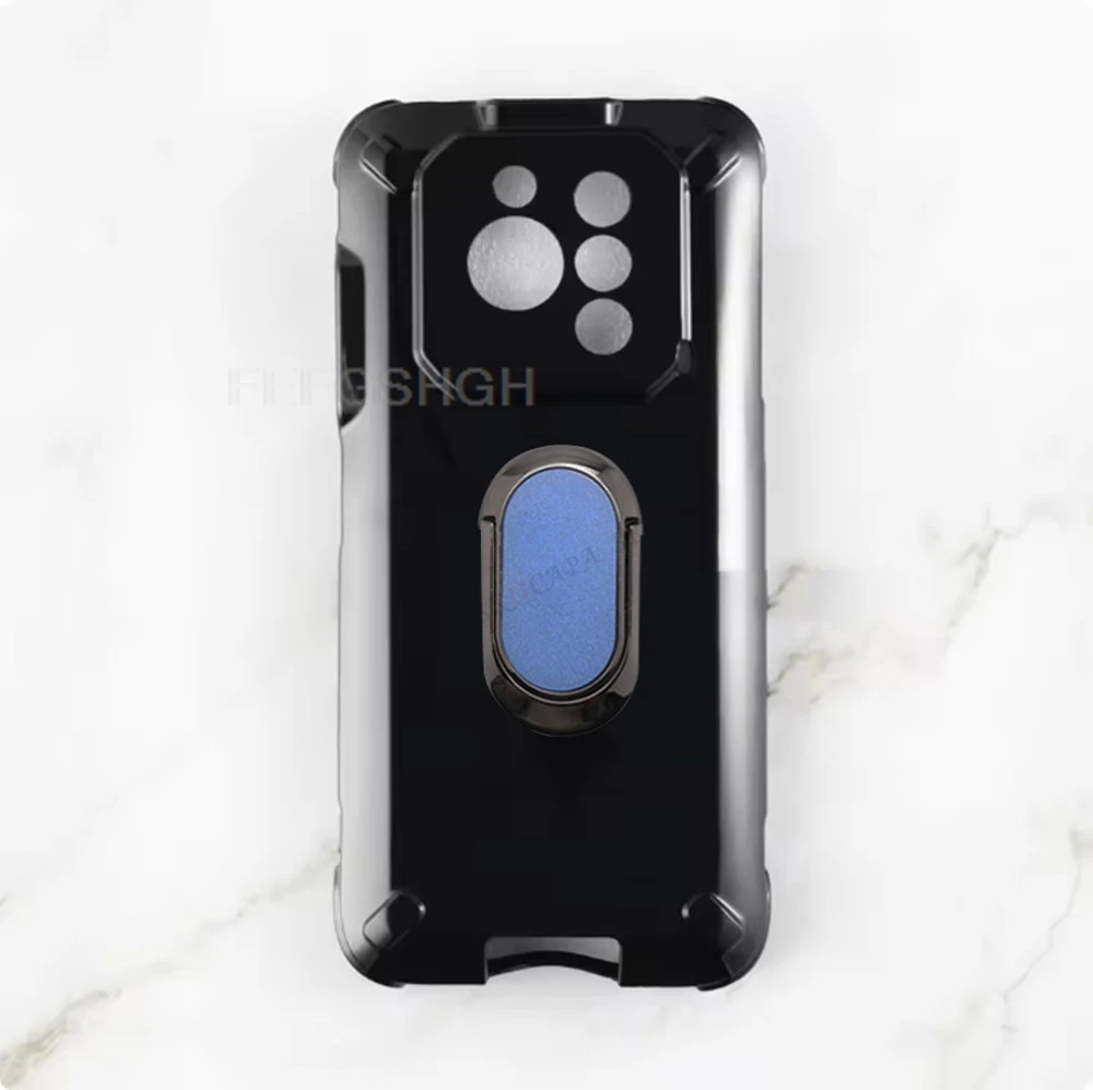For RugOne Xever 7 Pro RugOneXever7Pro RugOneXever7 Xever7Pro Xever7 Back Ring Holder Bracket Phone Case TPU Soft Silicone Cover