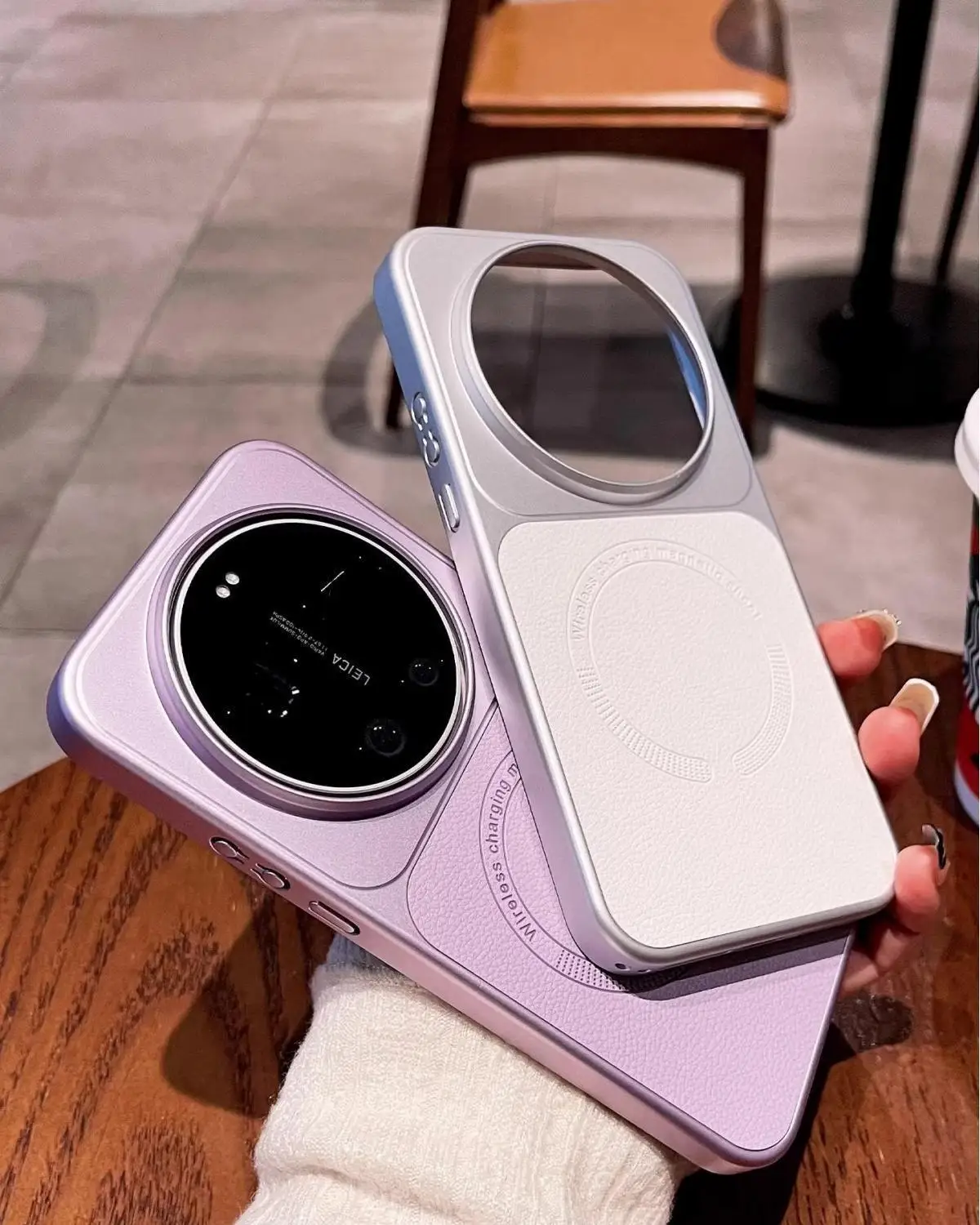 For Xiaomi MI 17 Ultra Leica Case Luxury Plated Leather Magnetic Scrub cover For Xiaomi 17 Ultra Skin Friendly Bumper Funda
