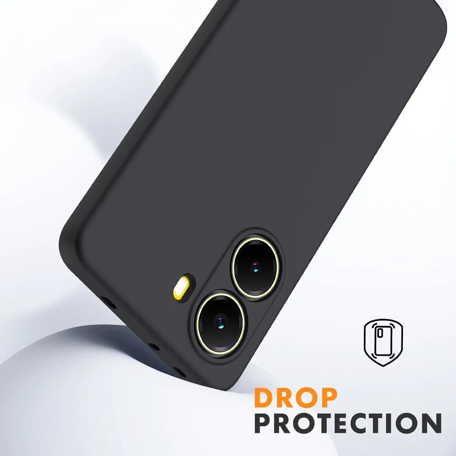Liquid Silicone Flexible Case For ZTE Blade A35E A35 A55 Protective Cover TPU Shell Fundas Coque Capa