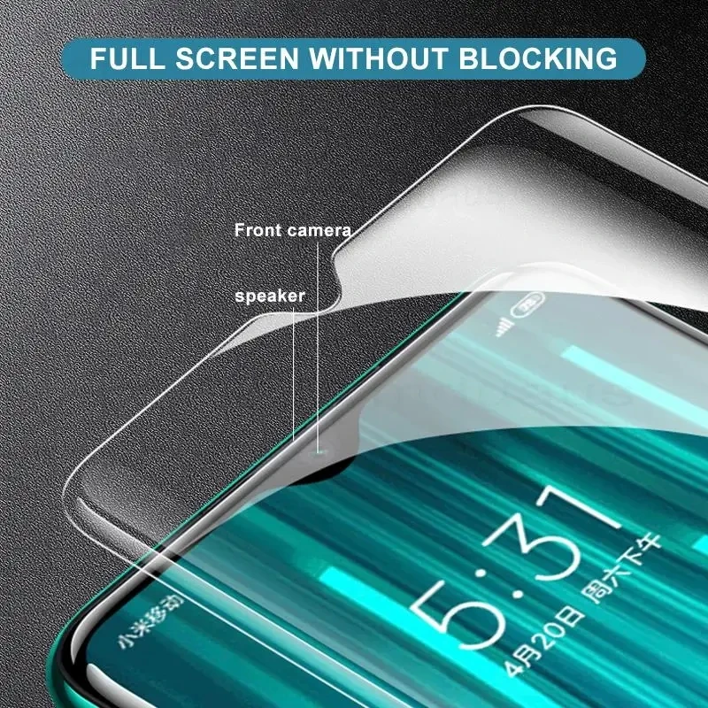 3Pcs Tempered Glass For Xiaomi Redmi 13C Screen Protector for Redmi 13C Tempered Glass Film