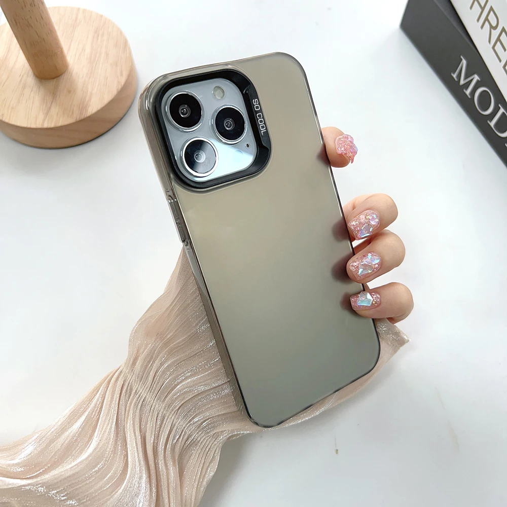 Sun Moon Cat Luxury Phone Case for iPhone 17 Air 16 15 14 11 Pro Max Plus Xs 8 7 Shockproof Cover Coque Accessories