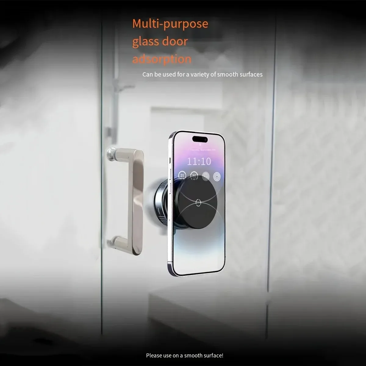 Magnetic Phone Holder Foldable Design 360° Adjustable Vacuum Car Mount For Cell Phone For iphone Live Streaming