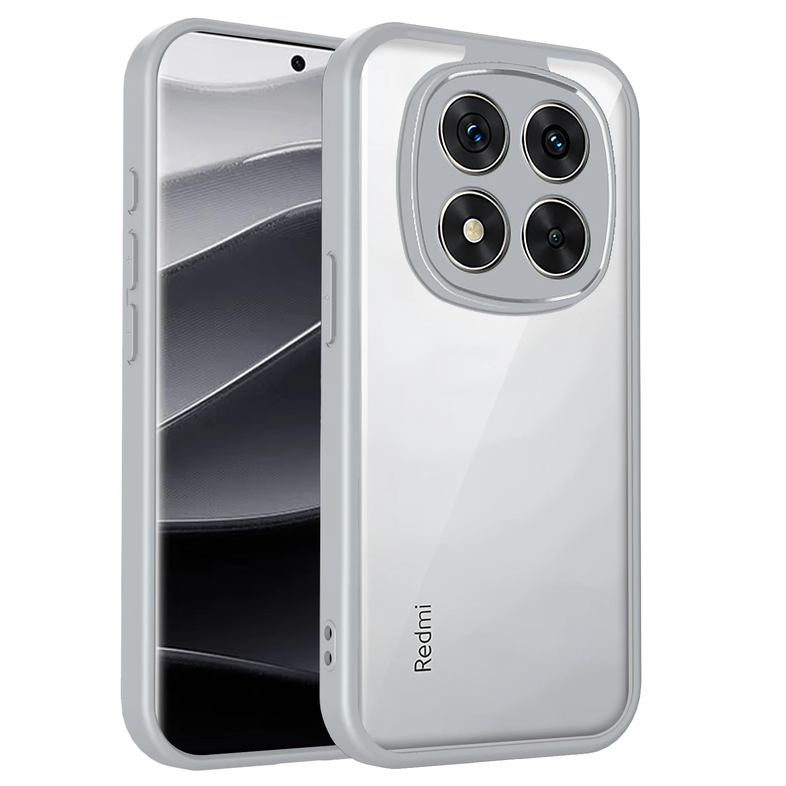 For Redmi Note 14 Pro 4G Case Redmi Note 14 Pro 5G Phone Case Cover Air Cushion Silicon Bumper Clear Matte Back Cover Hard